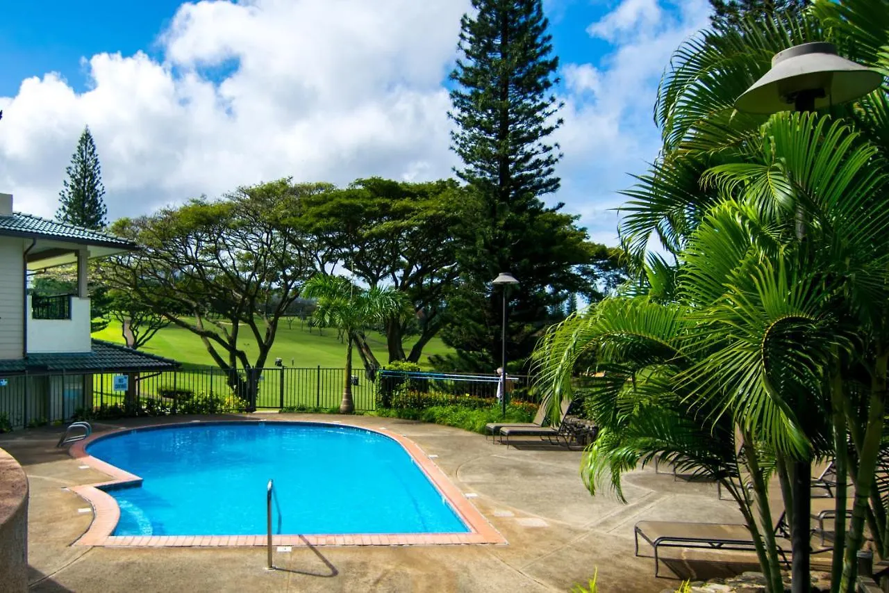 בית נופש Kahana Kapalua Golf Villa 18T 1&2
